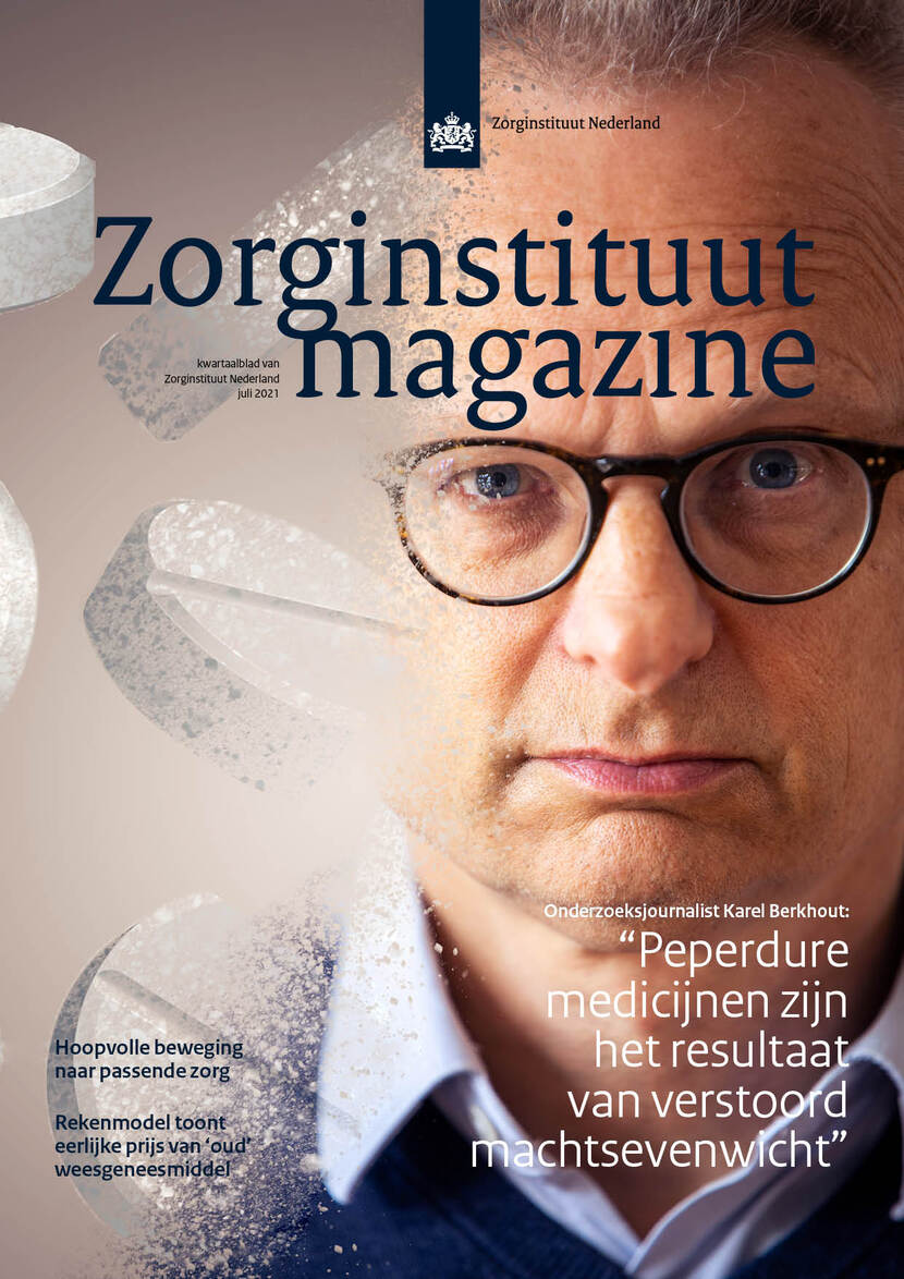 Cover Zorginstituut magazine