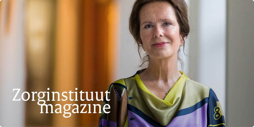 Op de foto: Kina Koster, bestuursvoorzitter Cicero Zorggroep