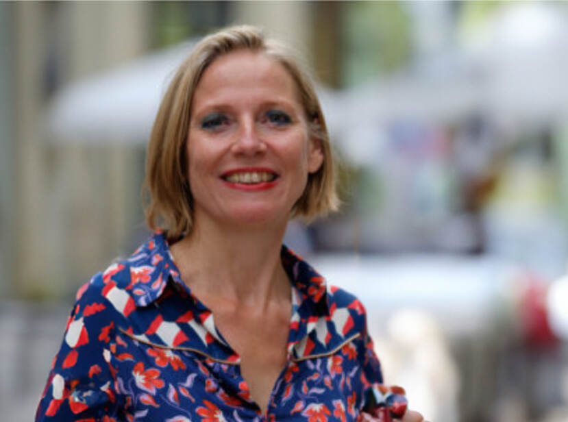 Op de foto staat Wija Oortwijn, de nieuwe voorzitter van de Adviescommissie Pakket. Ze treedt aan per 1 januari 2024.